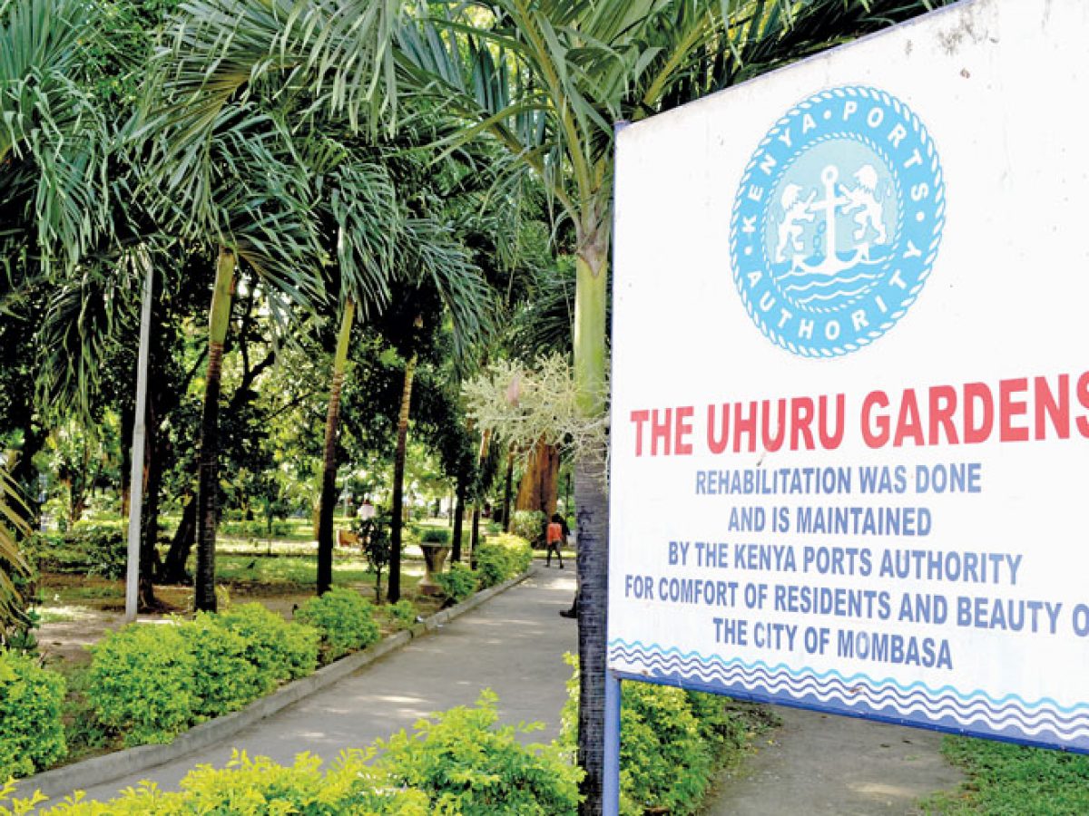 Protect New Uhuru Gardens For Posterity