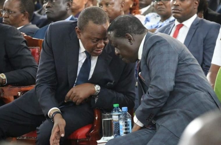 Uhuru Awards Raila And Kalonzo in the Cabinet Reshuffle