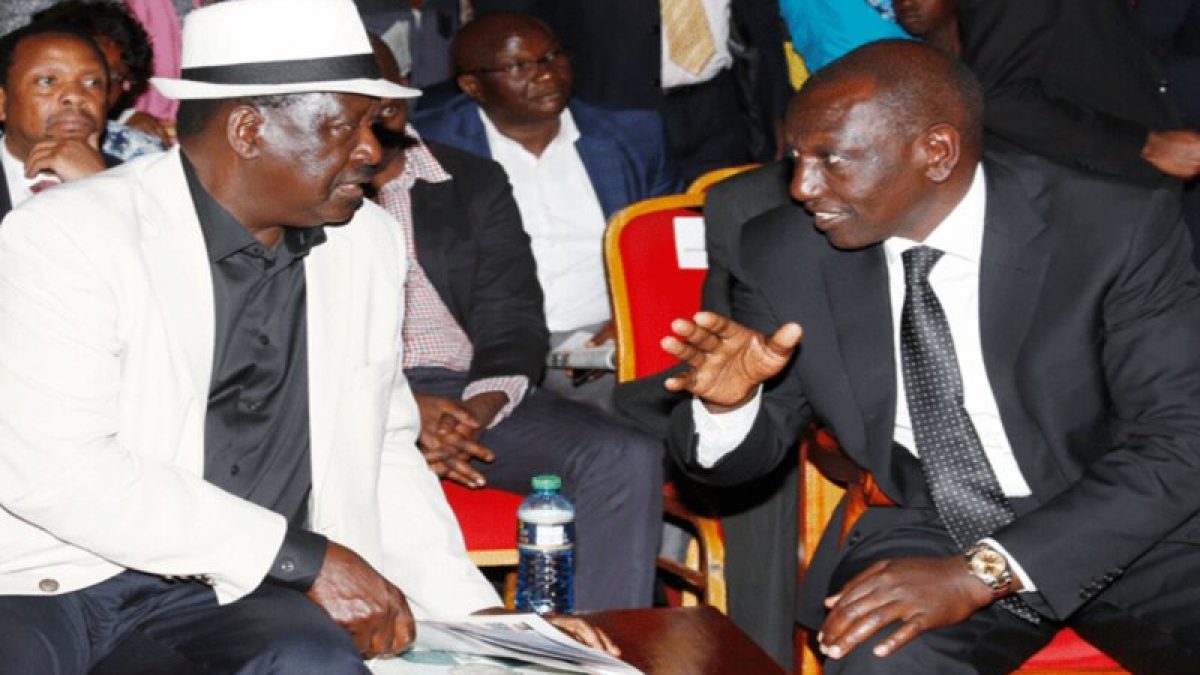 He helped himself- Raila dismisses Ruto's claims that he made him Prime  Minister