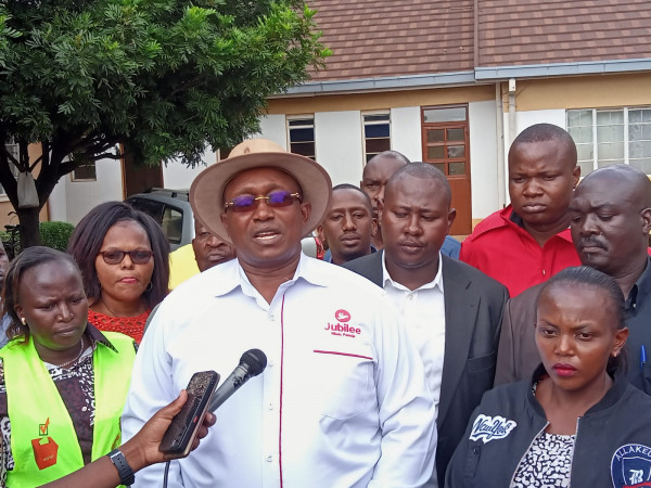 Gakuyo speaks after being cleared to run for the MP seat for the Thika constituency.