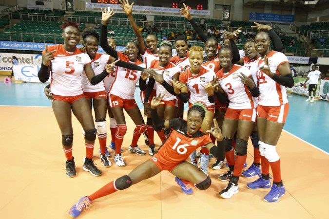 Kenya Women's Volleyball team