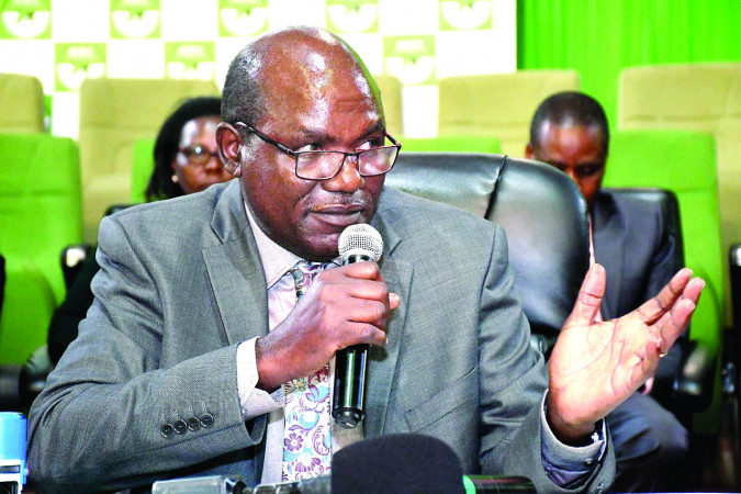 Independent Electoral and Boundaries Commission chair Wafula Chebukati. PD/file