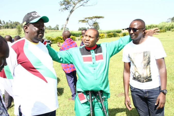 Sankok accompanied Kenya Kwanza team on a campaign trail to Narok.