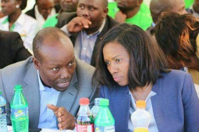 Nakuru governor lee kinyanjui and and senator Susan Kihika at a past function. 
PHOTO/Courtesy. 