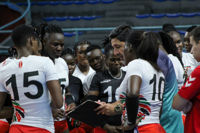 Osasco Volleyball Club head coach Luizomar de Moura was forwarded to the team by the FIVB as part of its global Empowerment Programme. PHOTO/ Kenya Volleyball Federation (KVF) 
