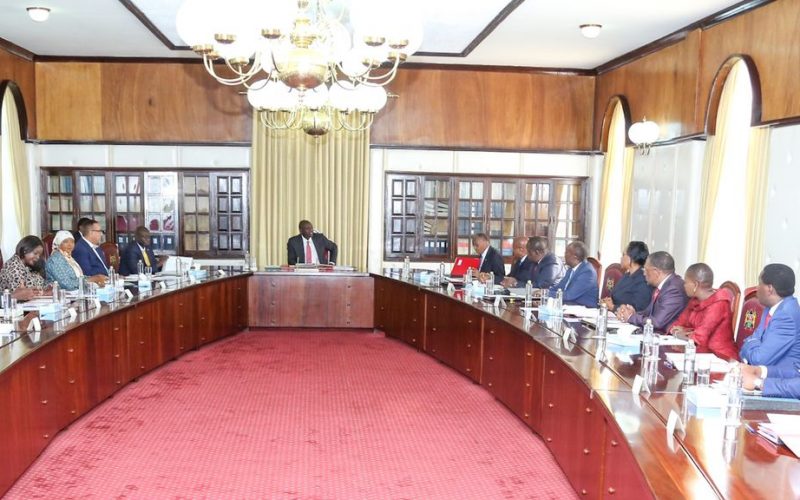 Matiang'i, Mucheru, Munya present as Ruto chairs his first Cabinet meeting