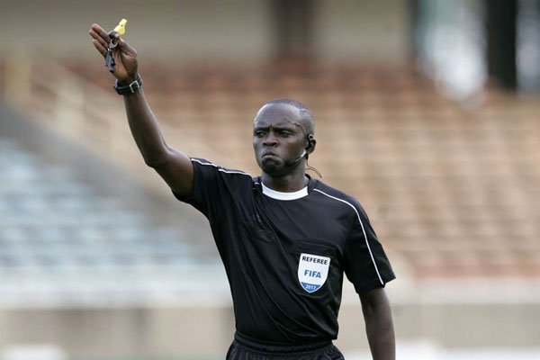 Kenyan referee Peter Waweru. PHOTO/FKF