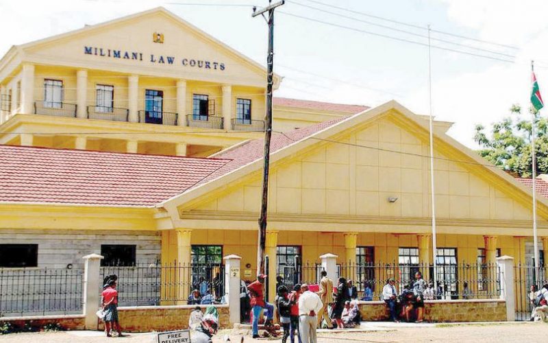 Milimani Law Courts in Nairobi. PHOTO/Print