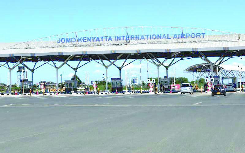 Jomo Kenyatta International Airport. PHOTO/Print