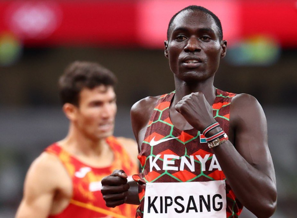 Abel Kipsang in a previous athletics action. PHOTO/World Athletics