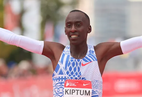 Marathon fastest runner Kelvin Kiptum. PHOTO/Olympics.com