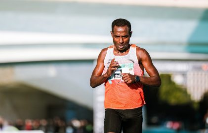 Kenenisa Bekele finishes fourth in Valencia Marathon. PHOTO/World Athletics


