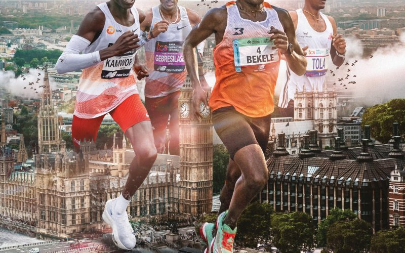 Male participants set for 2024 London Marathon. PHOTO/London Marathon.