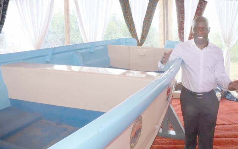 Paul Otieno, Kenya Shipyards Ltd MD explains the features of the new boats targeting fishermen and transport services providers in Lake Victoria. 